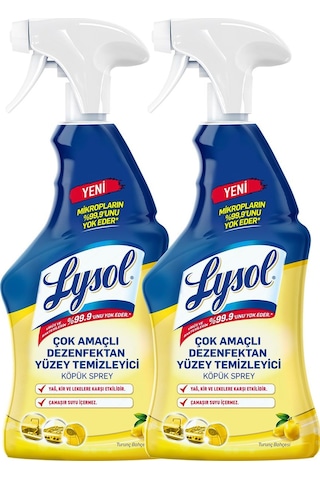Lysol Çok Amaçlı Yüzey Temizleyici 2 x 750 ML