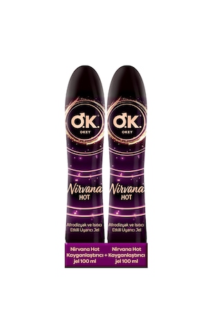 Okey Nirvana Hot Uyarıcı Jel 2 x 100 ML