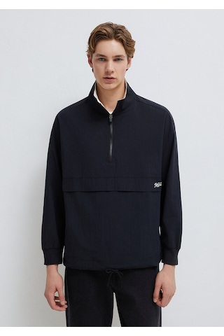 Mavi - Yarı Fermuarlı Siyah Sweatshirt 0211890-900 Siyah