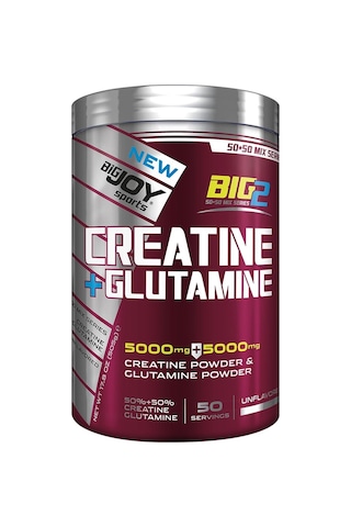 Bigjoy Sports Big2 Glutamine + Creatine 505gr Kompleks Aromasız
