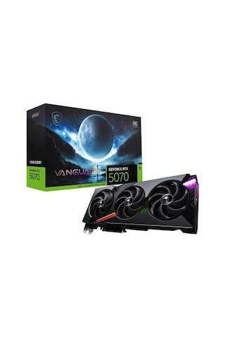 Msı 12gb Rtx5070 Vanguard Oc 12g Gddr7 Hdmı-dp Pcıe 5.0