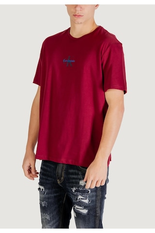 Calvin Klein Erkek Tişört-lv04rb866g Kırmızı