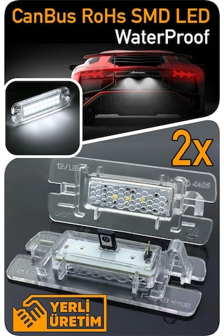 Opel Astra J 2009-2015 Canbus Led Plaka Aydınlatma Ledi Lambası