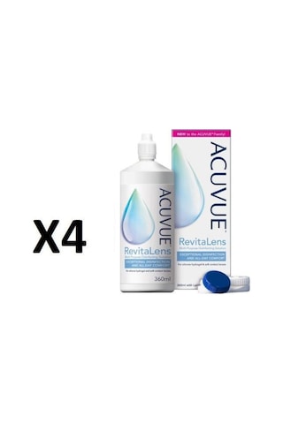 4 ADET ACUVUE REVİTALENS 360ML LENS SOLÜSYONU