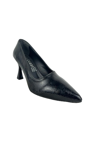 Matzeliger Mzg1173 Siyah Kadın Kalem Topuklu Stiletto