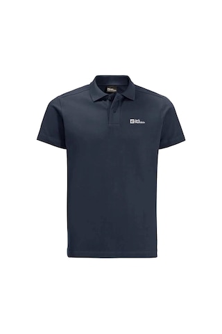 Jack Wolfskin Essential Polo M Erkek Polo T-shirt 1809301tr Antrasit - Lacivert