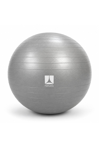 Rebuwo Pilates Topu 65 Cm Gri