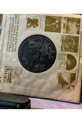 Stevie Wonder You Are The Sunshine Of My Life / Look Around 1973 Uk Tamla Motown 7" Single Vinil Plak