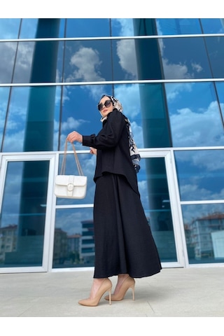 Mevlana Etekli , Yaka Detaylı Alt Üst Takım Karışık Çok Renkli