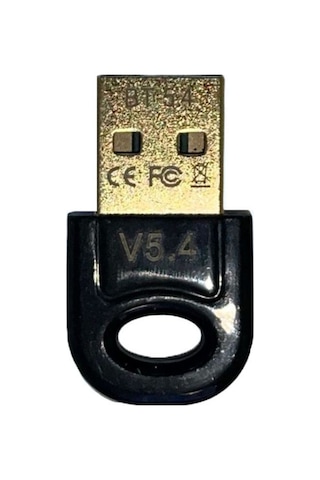 Bluetooth Usb Adaptör Versiyon 5.4 Stick Dongle Edr & Ble Windows 11/10/8.1/7 Uyumlu