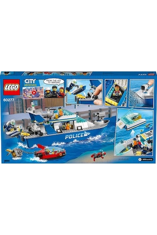 LEGO® City 60277 Polis Devriye Botu 276 Parça