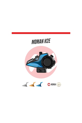 Moman H2e Motosiklet İnterkomu Çift Kanallı