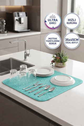 Bulaşık Matı Yeşil Onikili Paket Diğer