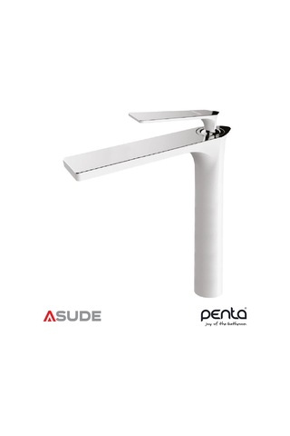 Penta 4651h-w Vıola Whıte Chrome Yuksek C.lavabo Batarya Beyaz