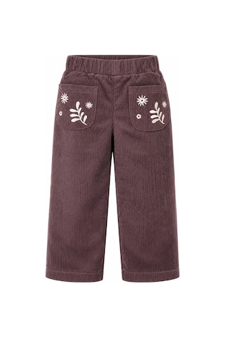 Fesshera Erkek Çocuk Takım Uzun Kollu Sweatshirt Ve Fitilli Kadife Pantolon Set Acı Kahverengi