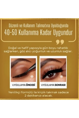 3d Manyetik 12 Adet Takma Kirpik Seti 6 Çift + 2 Adet Likit Eyeliner Yapıştırıcı + Kirpik Cımbızı