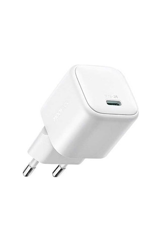 Tongxida Joyroom Jr-tcg15 30w Mini Hızlı Şarj Adaptörü, Ab Tak, Beyaz Beyaz