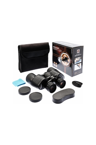 Breaker 20x40 Çift Göz Ayarlı Profesyonel Dürbün 1000m/56m - Siya Siyah