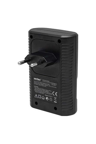 Sertec C802 Aa Aaa 9v Pil Şarj Aleti Ni-mh Ni-cd Akıllı Şarj Cihazı