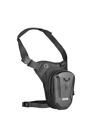 Artfulabode Yürüyüş/seyahat/balıkçılık/bisiklet Yan Su Siyah Sert Rahat Motosiklet Mekan Kabuk İçin Geçirmez Eva Dış Çantası Çantası Bacak Bacak Py Siyah