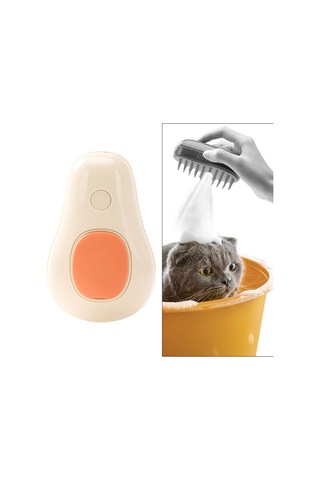 Homyl Kedi Buharlı Fırça Bakım Tarağı, Banyo Fırçası, Buharlı Kedi Fırçası