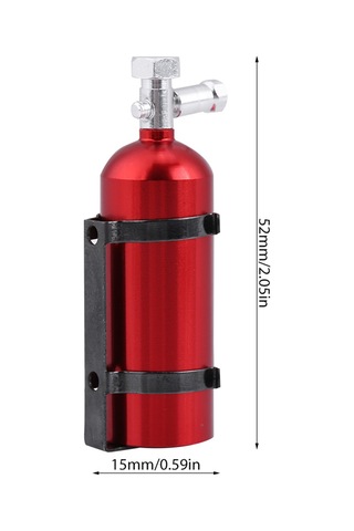 Geekyou Kırmızı Metal Rc Tırmanıcı Aksesuarı - Cc01/scx10/trx-4/d90 Uyumlu, Dayanıklı, Kolay Kurulum, Araçları Daha Çarpıcı Hale Getirir