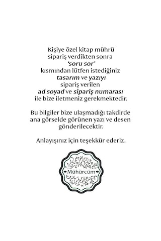 Kişiye Özel Öğretmen Kaşesi Mührü Kitap Mührü Ve Istampa Set R5814-09