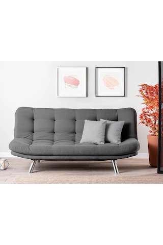 Pafu Misa Üçlü Kanepe - Gri