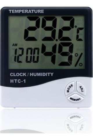 Dijital Termometre Nem Ölçer Tdrtr Renkli