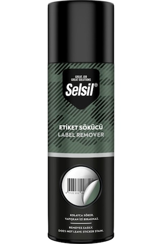 Selsil Label Remover Etiket Sökücü Sprey 200 ML