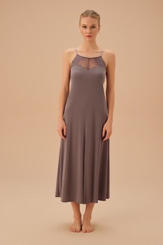 Suwen Swan Uzun Gecelik St4415613l1101 Duman Mavisi Mavi