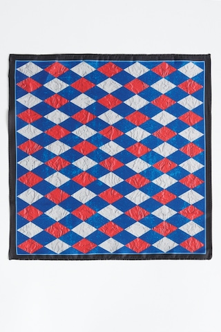 Ac&Co / Altınyıldız Classics Erkek Lacivert - Bordo Desenli Mendil Lacivert - Bordo