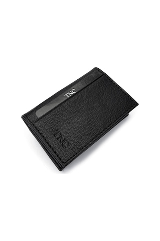 Tamer Tanca Unisex Hakiki Deri Siyah Havyar Kartlık 688 4031d Czdn Sk24-25 Sıyah Hvyr Siyah