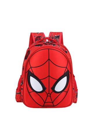 Yürümeye Başlayan Çocuk Okul Sırt Çantası 3d Çizgi Roman İlkokul Öğrencisi Okul Çantası Su Geçirmez Hafif Çocuk Kitap Çantaları Erkek Kız Çocuklar İçin M, Kırmızı Diğer