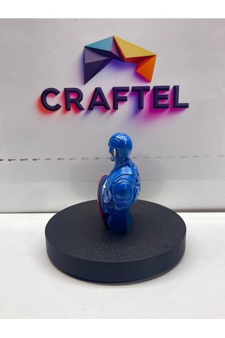 Captain America Kaptan Amerika Büst 10 Cm Koleksiyonluk Figür
