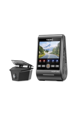 Viofo A229 Ultra-w 2 Kameralı Ön Ve Arka Dış Su Geçirmez 4k+4k Starvis 2 Sensörlü Dual Hdr Wi-f Sku: Smgstk18a1243996