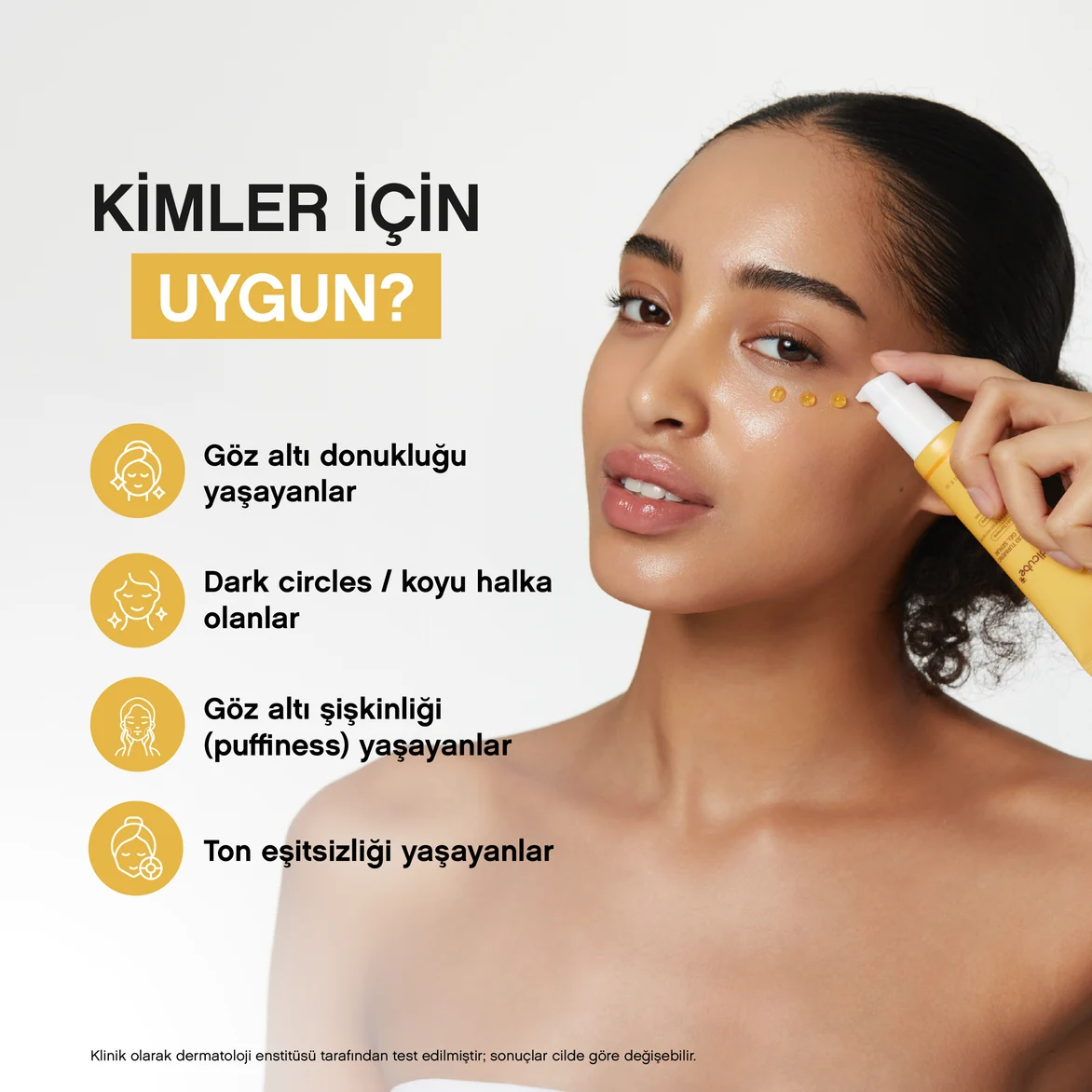 Kojic Acid Turmeric Vita Eye Gel Serum 30ml Kojik Asit, Zerdeçal Göz Jel Serum
