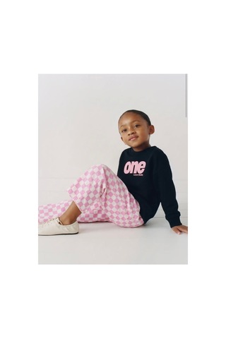 Laciel Prs Laciel Damalı Pantolon Pembe Pembe