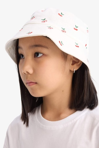 DeFacto Kız Çocuk Desenli Pamuklu Bucket Şapka D8414A825SMWT1