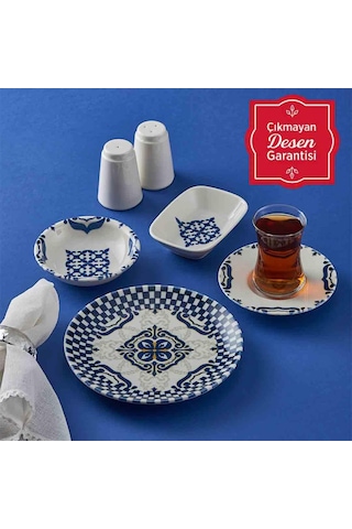 Neva N3204 Pars 26 Prç Kahvaltı Takımı Lacivert
