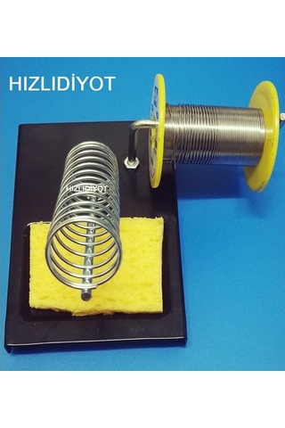 Havya Sehpası Süngerli Lehim Tutma Kollu