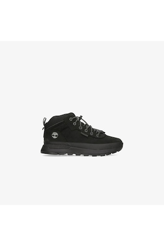Timberland Mid Lace Up Çocuk Siyah Outdoor Bot Düz Tb0a2f8w0151 Siyah