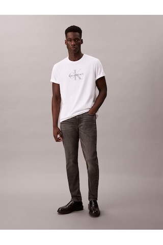 Slım Taper Hearst Grey Jean-11160 Gri