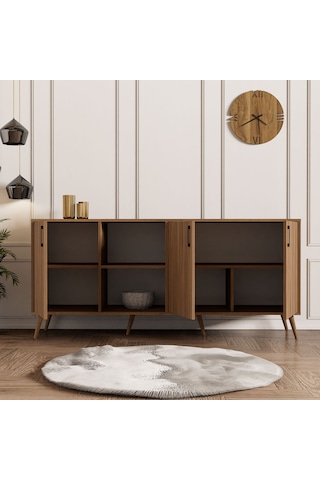 Mezza 1622 Exxen 180 Cm (AHŞAP AYAKLİ) Modern Konsol Ürgüp