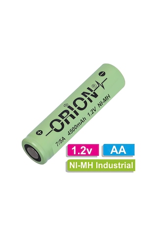 Orion 4500 mAh 1.2 V 7/5A Ni-MH Şarj Edilebilir Pil