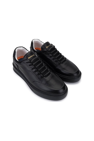 Barracuda Erkek Hakiki Deri Siyah Sneakers & Spor Ayakkabı 511 Bu3510a Erk Ayk Y24 Black/black Sole Siyah