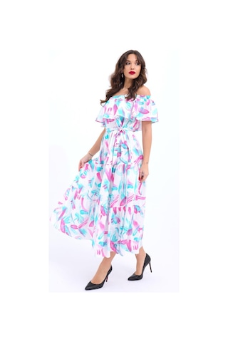 Moderie Butik 6473 Elbise-napoli Napoli