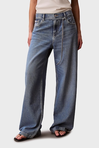 Calvin Klein Bayan Kot Pantolon Lv047e752g 3ns Mavi Mavi