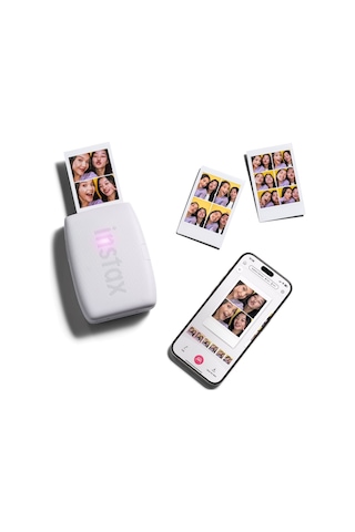 Fujifilm Instax Mini Link 3 Beyaz Akıllı Telefon Yazıcısı Ve 20'li Mini Film
