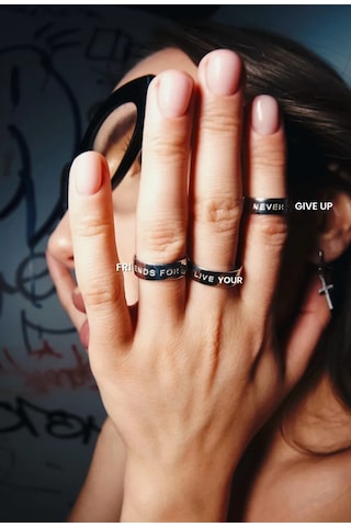 Luchi Jewellery Çerçeveless Gümüş Yüzük 229605565 Gümüş